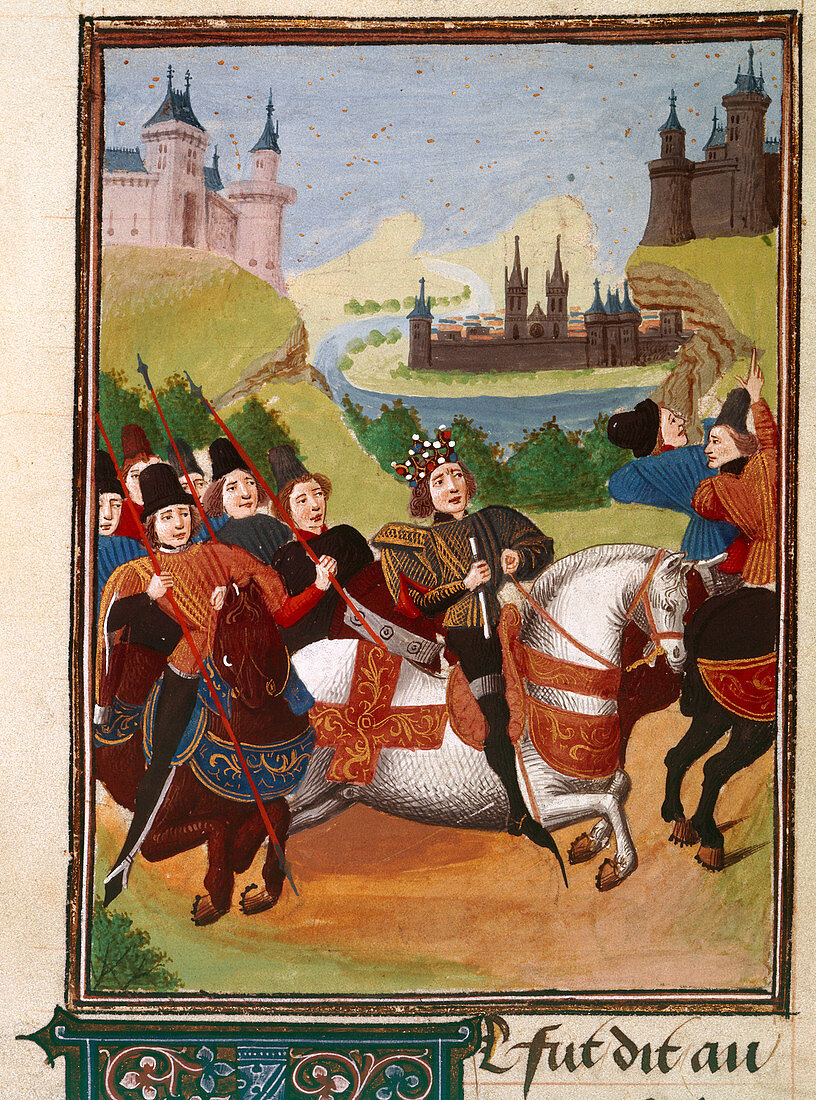 Richard II rides to Flint
