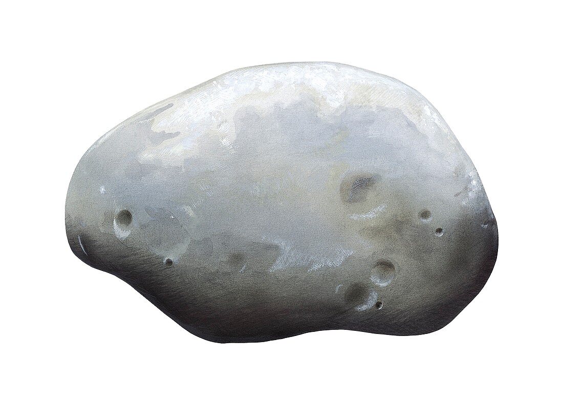 Martian moon Deimos,artwork