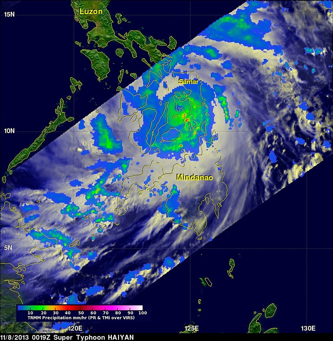 Super typhoon Haiyan,November 2013
