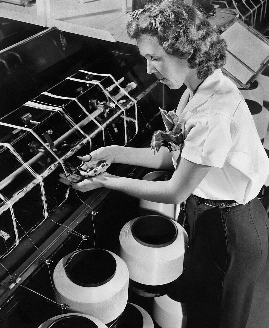 Nylon production,1940s