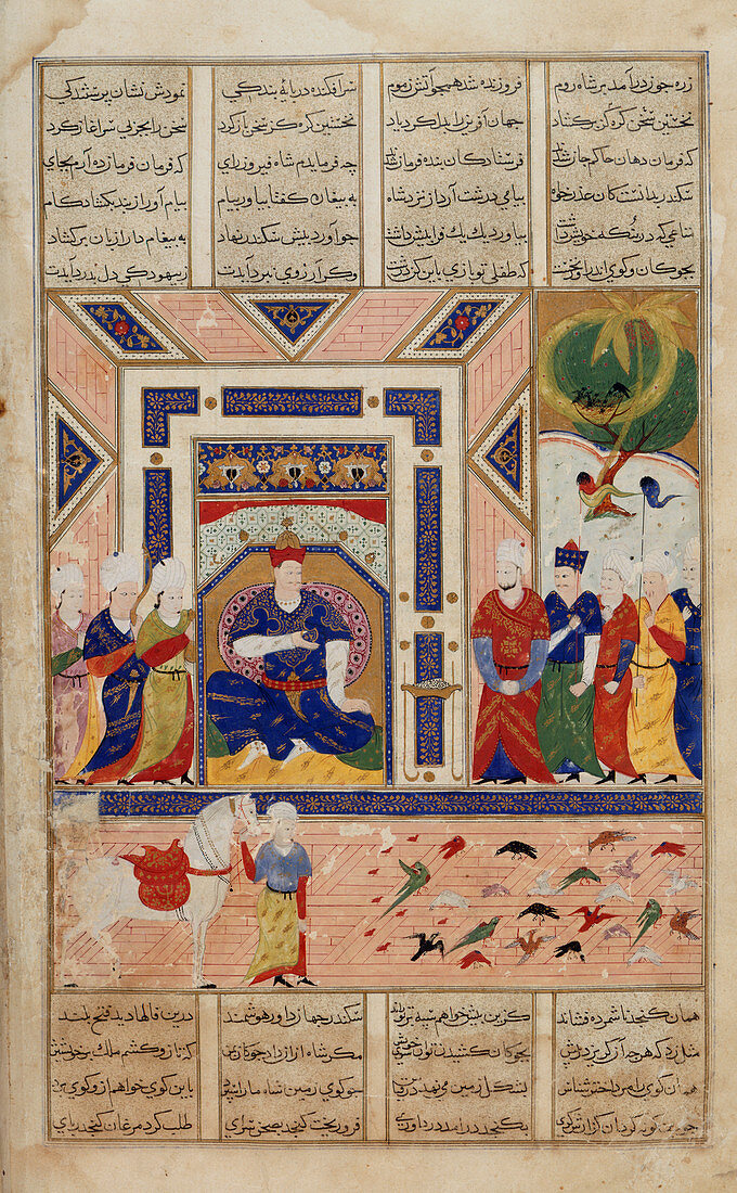 Iskandar with Daryush's tokens