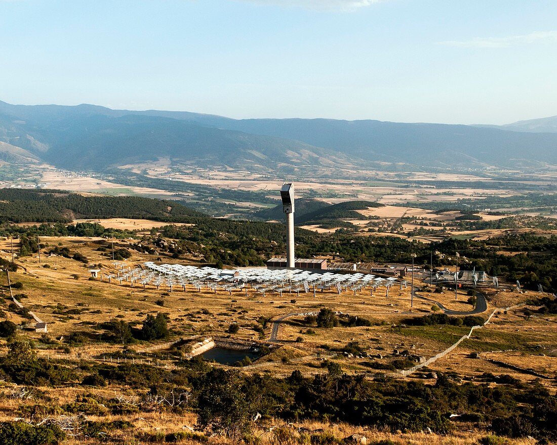 Themis solar power tower,France