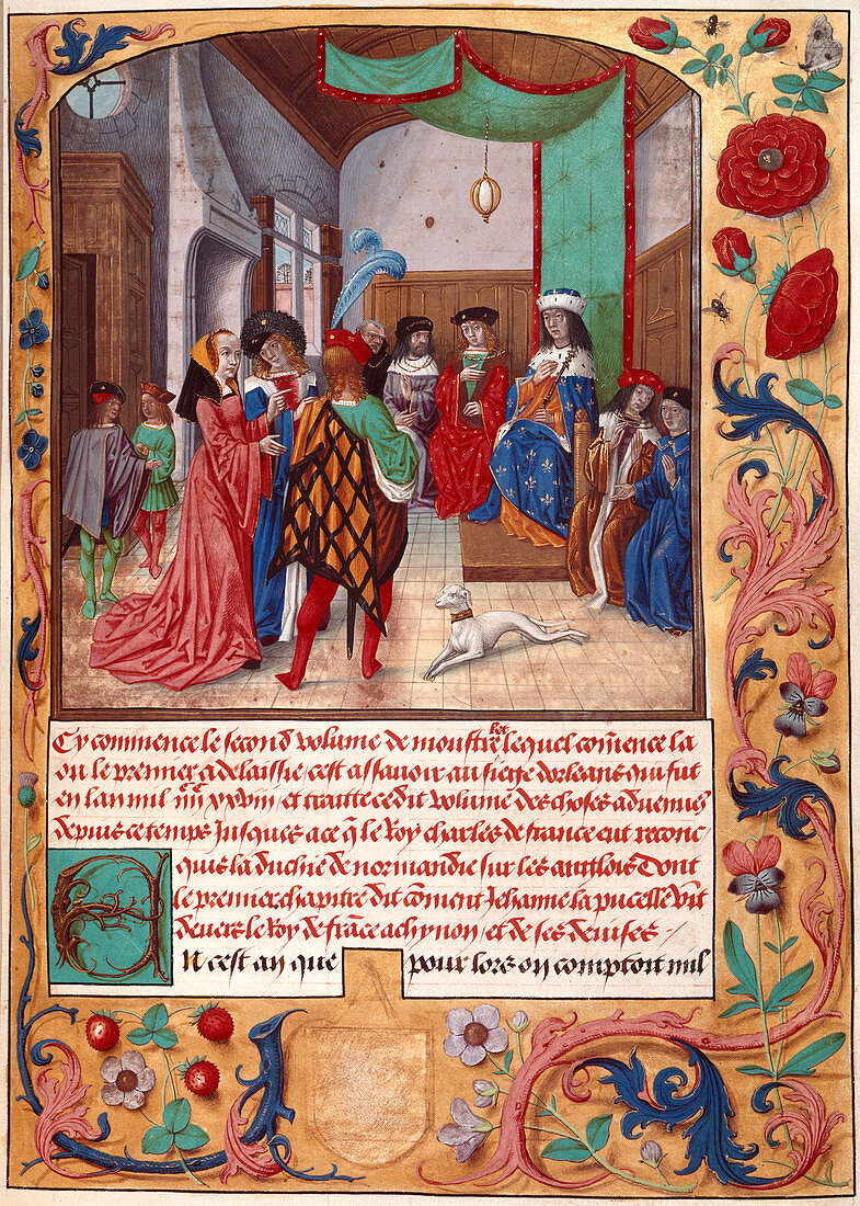 Presentation to Charles VII