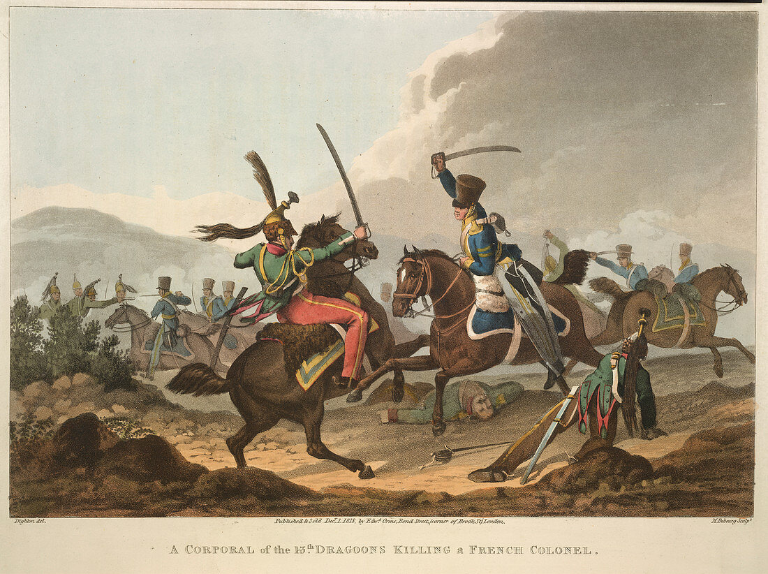 Cavalry fighting