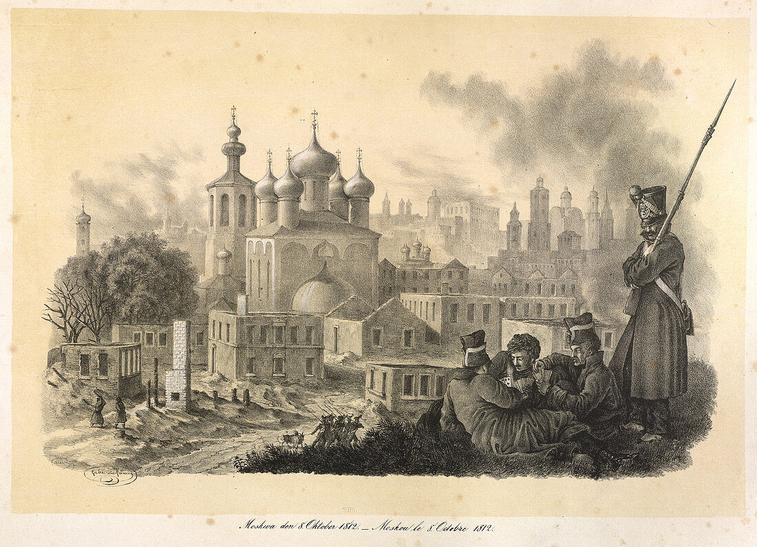 Moscow in October,1812