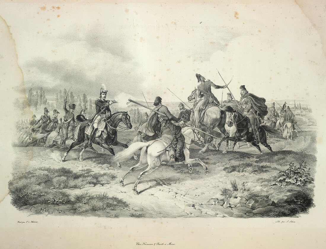 Cavalry fight