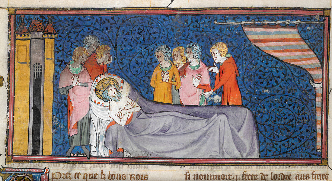 Death of King Louis IX