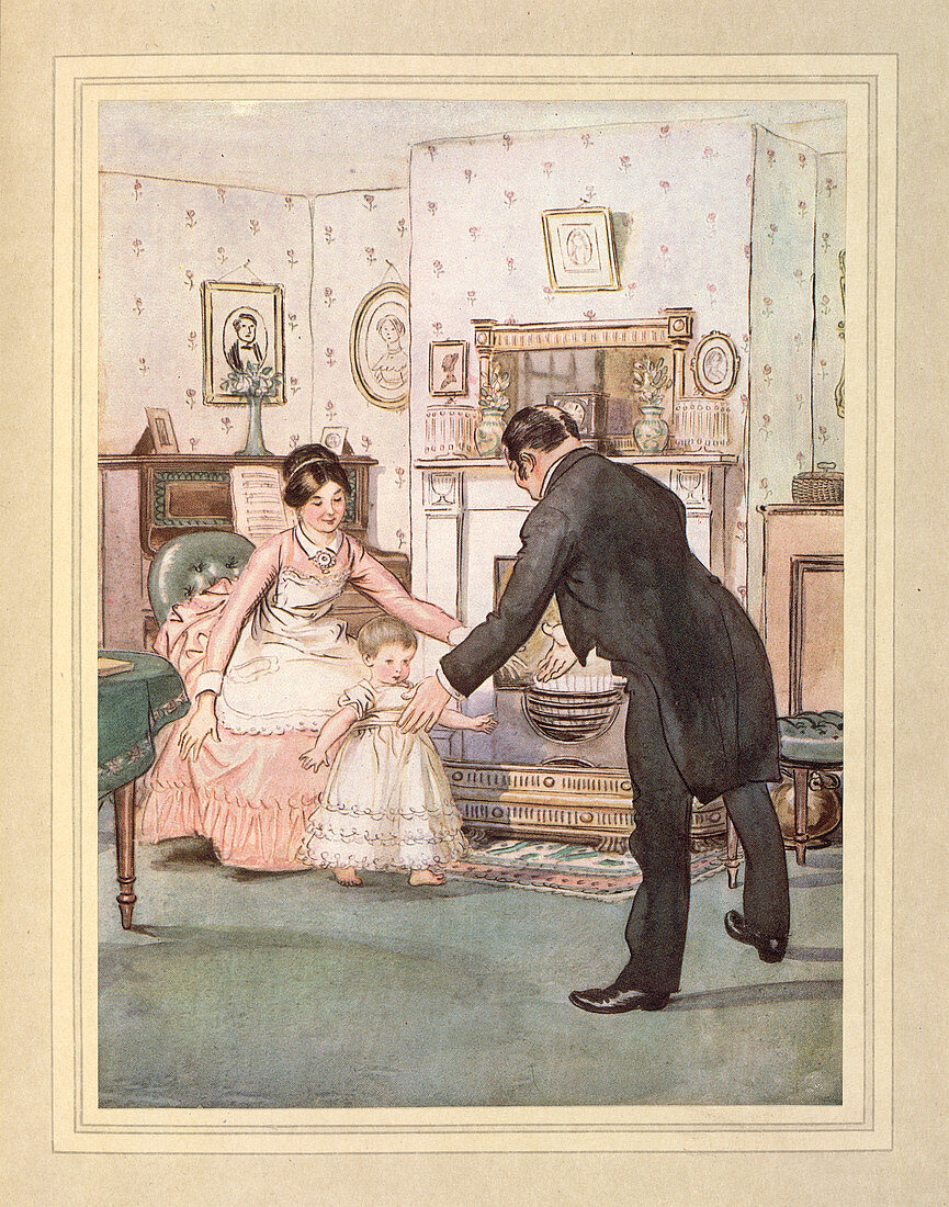 Child and butler