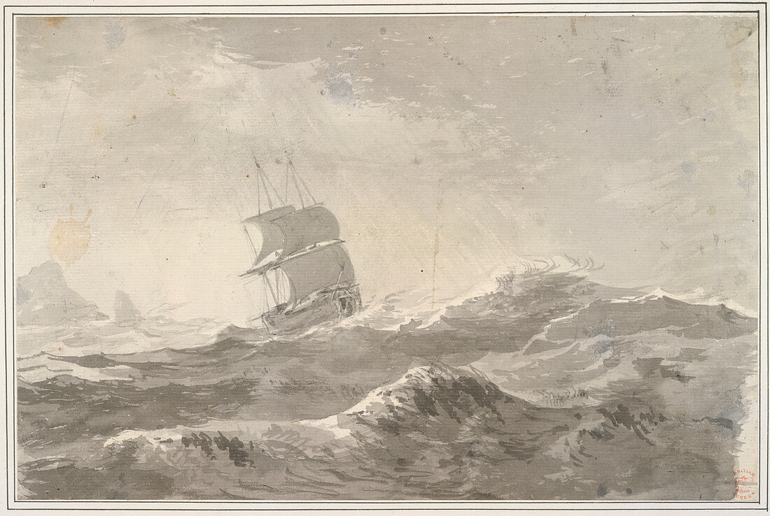 European vessel under sail