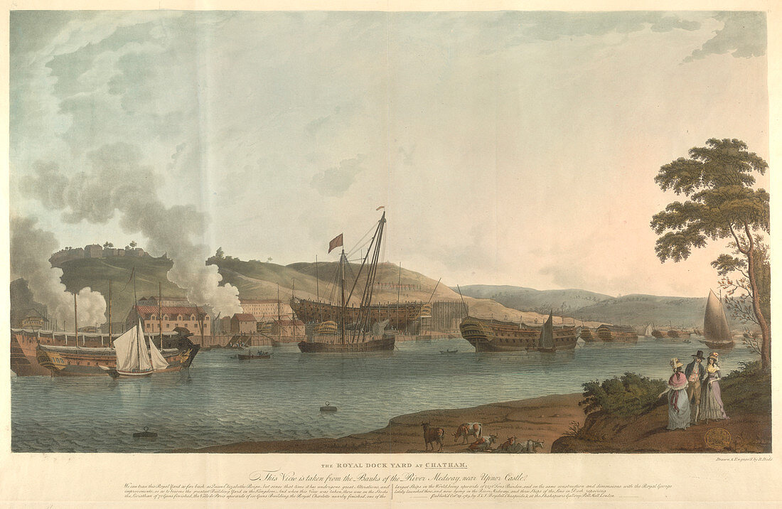 The Royal Dockyard at Chatham