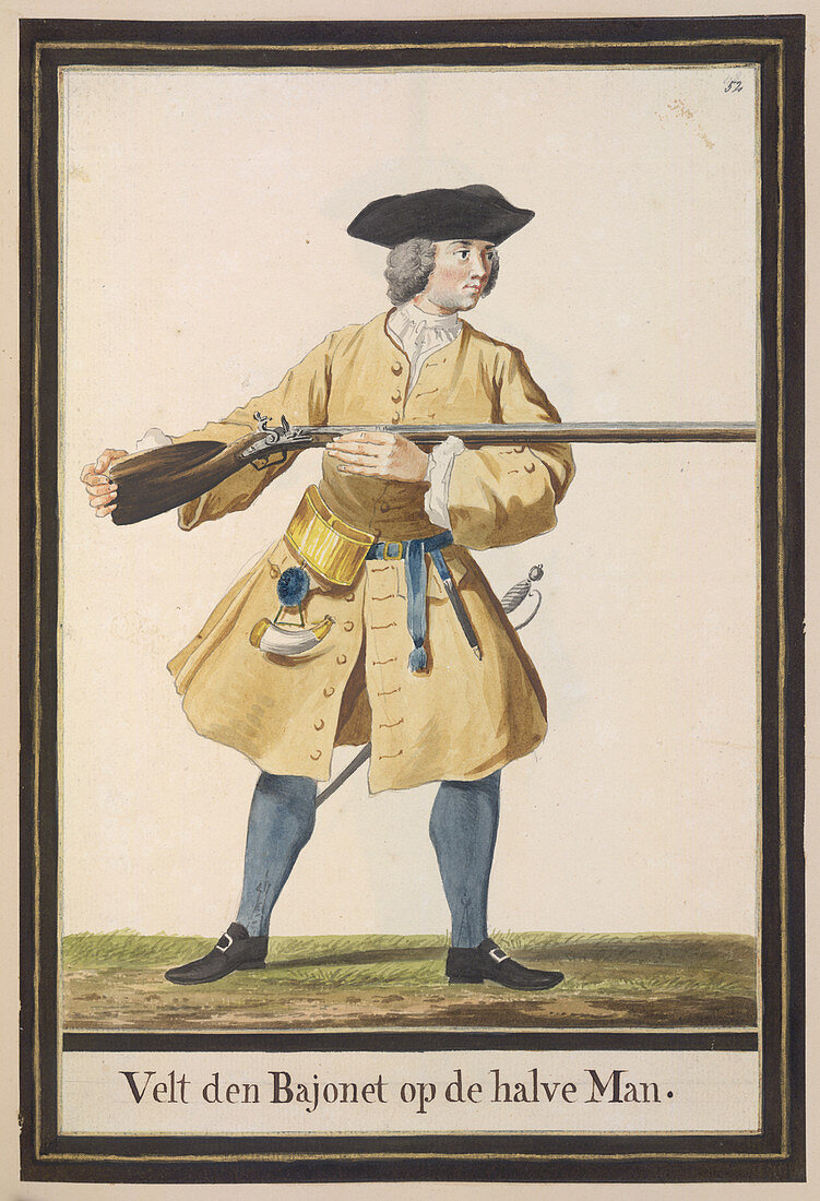 Dutch Military Costurmes and Musket Exerc