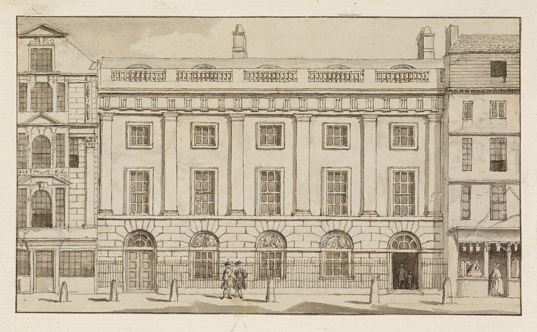 East India House in the city of London