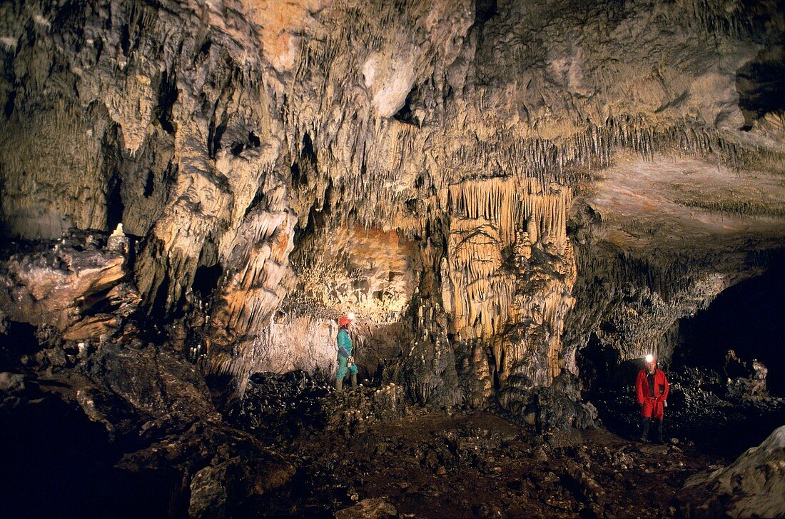 Cueva Mayor cave exploration,Atapuerca