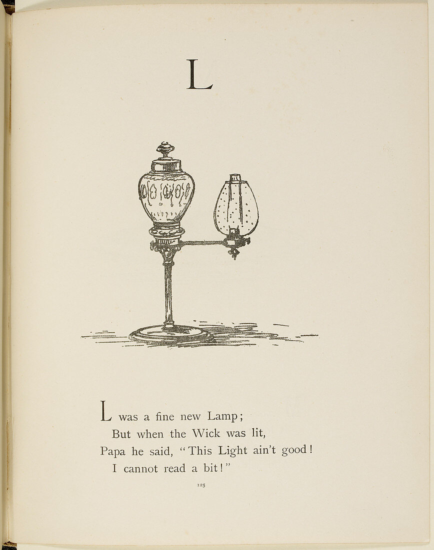 Nonsense Alphabets by Edward Lear