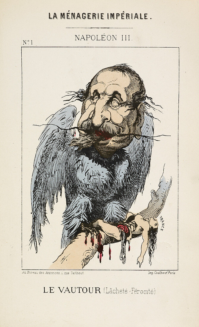 French Caricature - Le Vautour