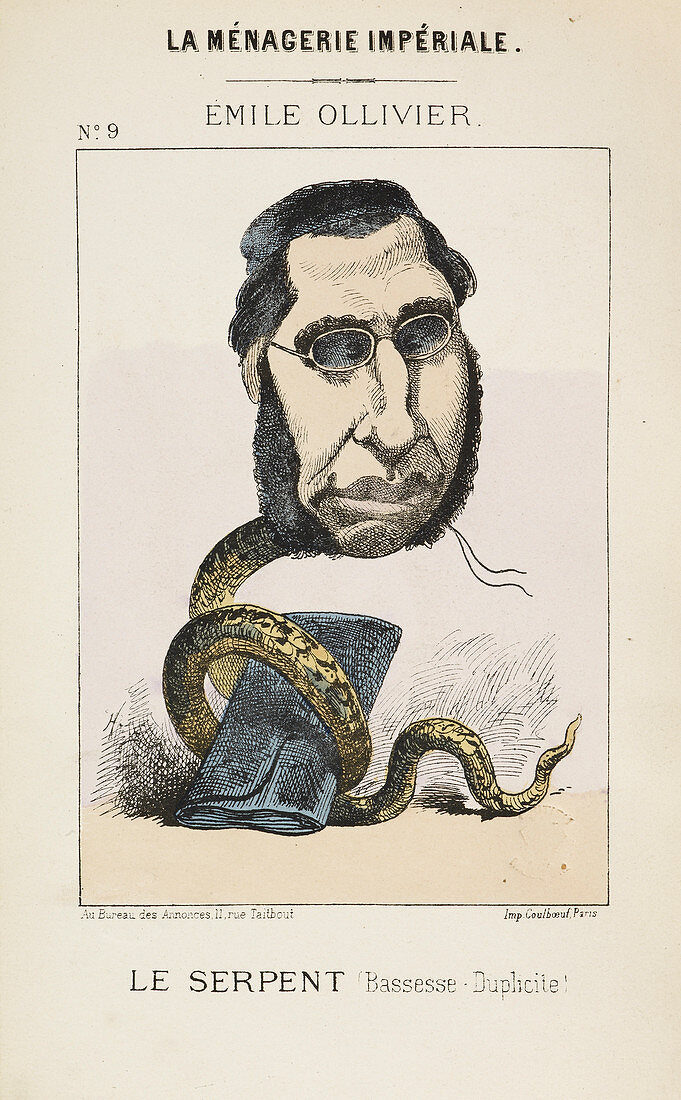 French Caricature - Le Serpent