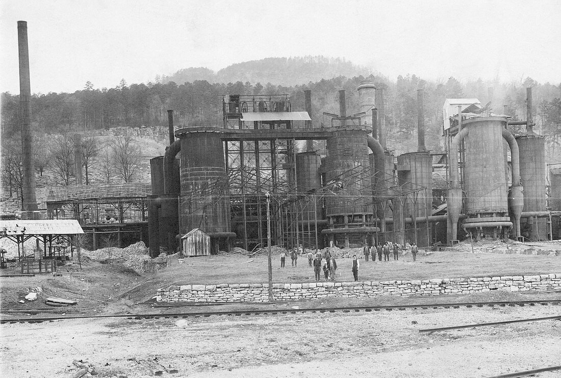 Blast furnaces,Tennessee,20th century