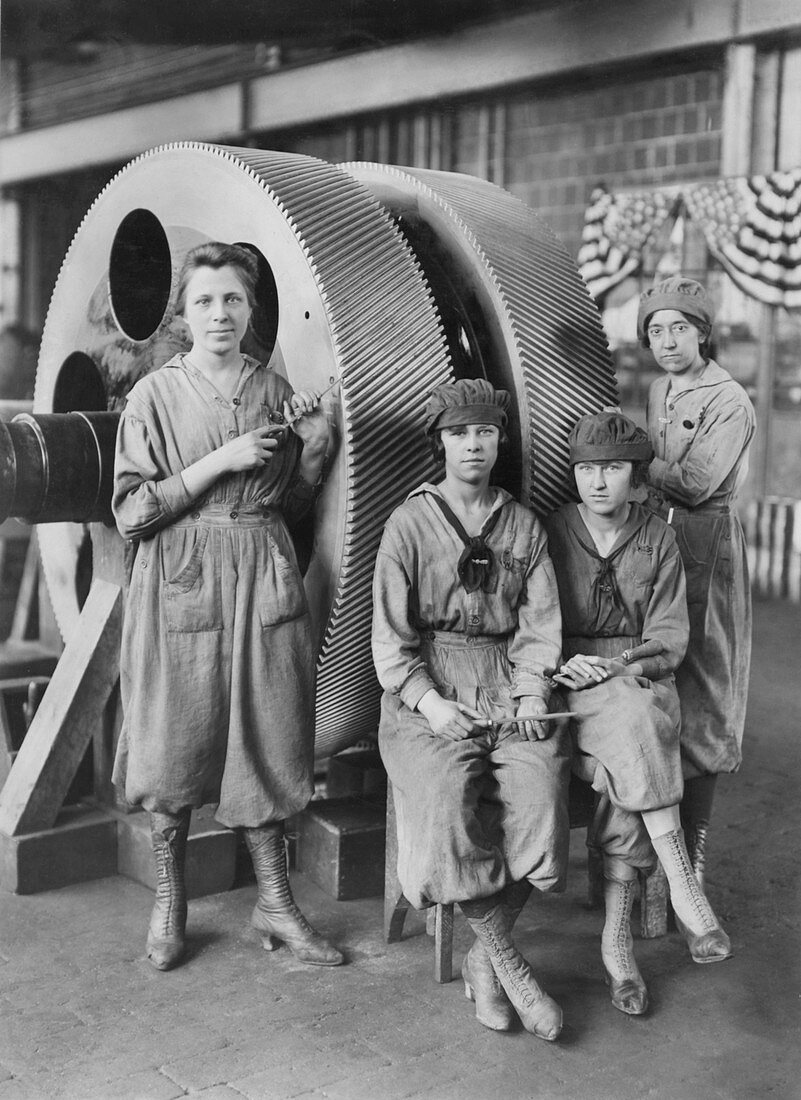 Industrial gear filers,1919