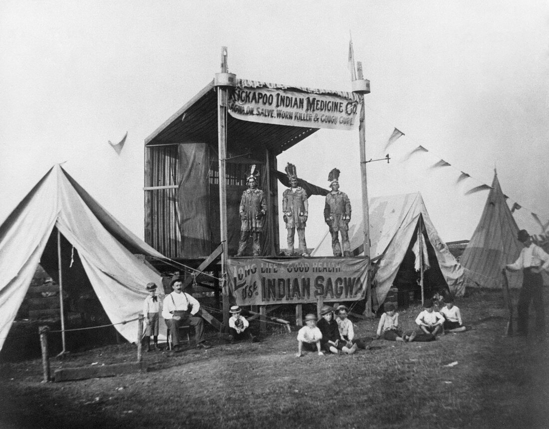 Kickapoo Indian Medicine Company,1892