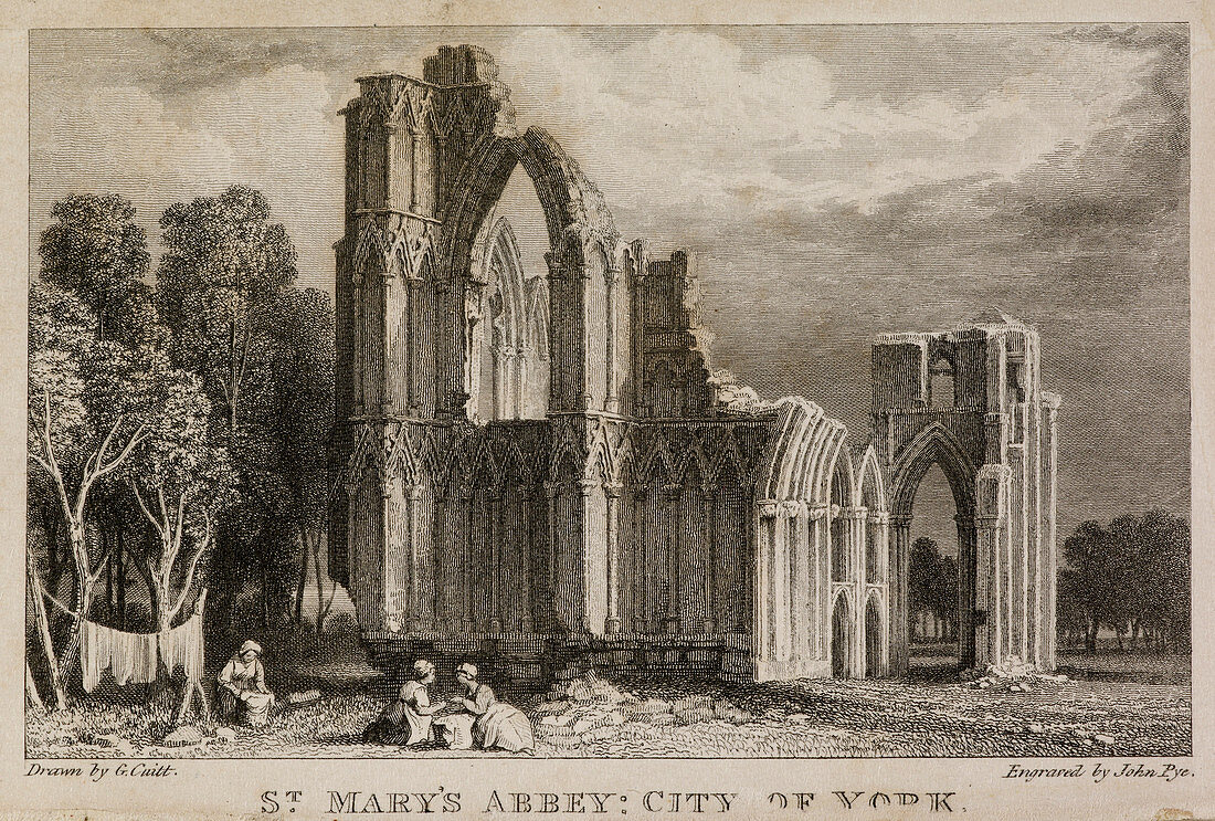 St Mary's Abbey church,York
