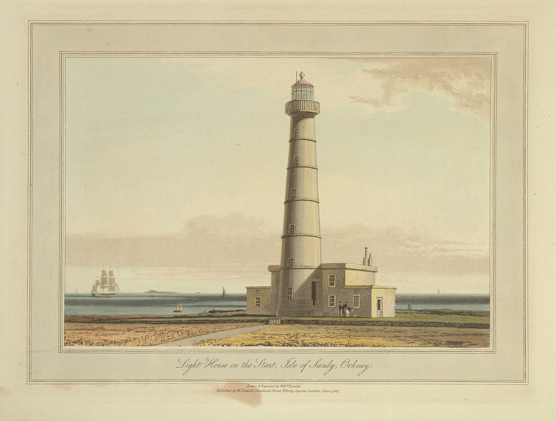 Light House on the Start,Isle of Sandy
