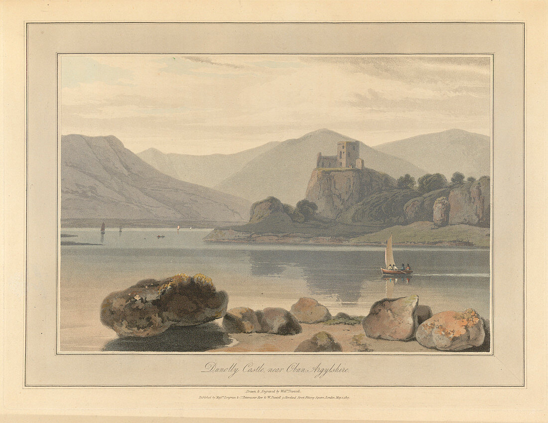 Dunolly Castle near Oban