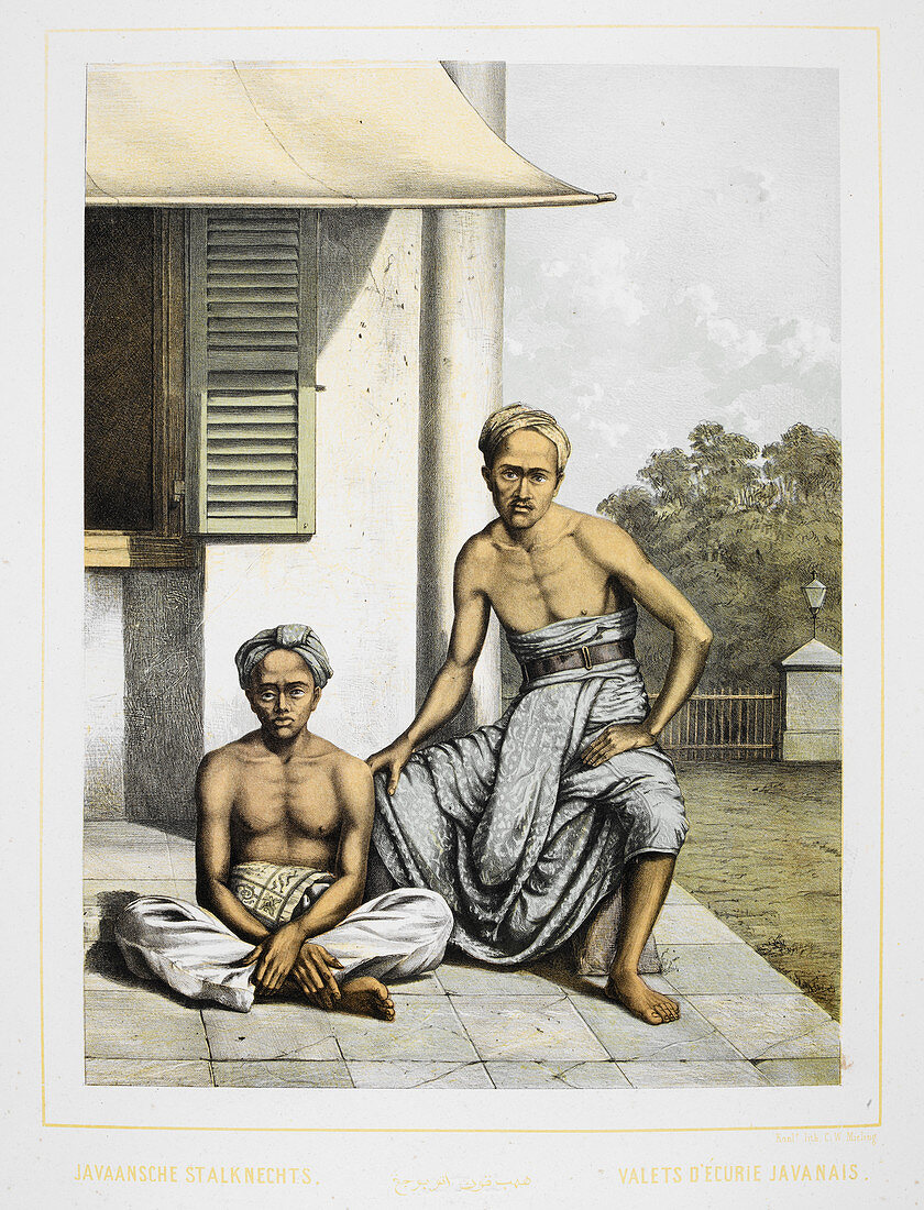 Two Javanese servants
