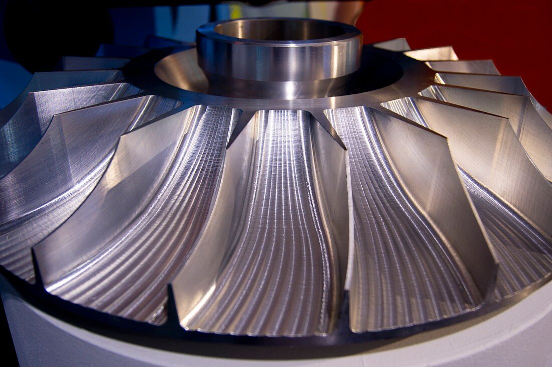 Aluminium impeller fan