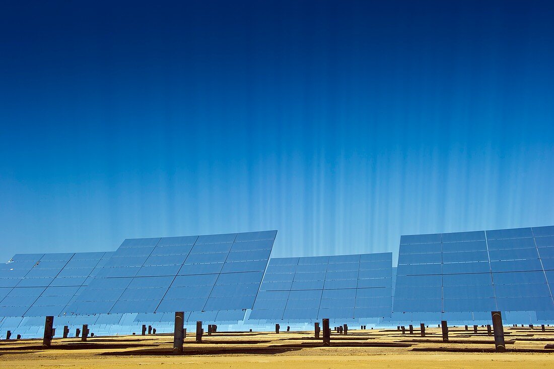 Concentrating solar power plant,Spain