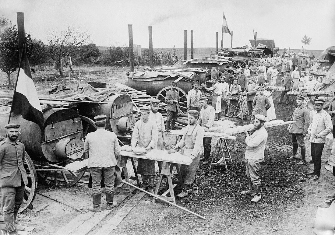 German field bakery,World War I