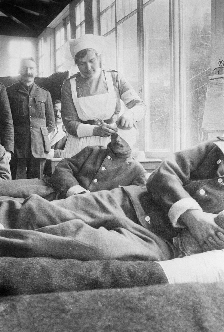 Military hospital,France,World War I