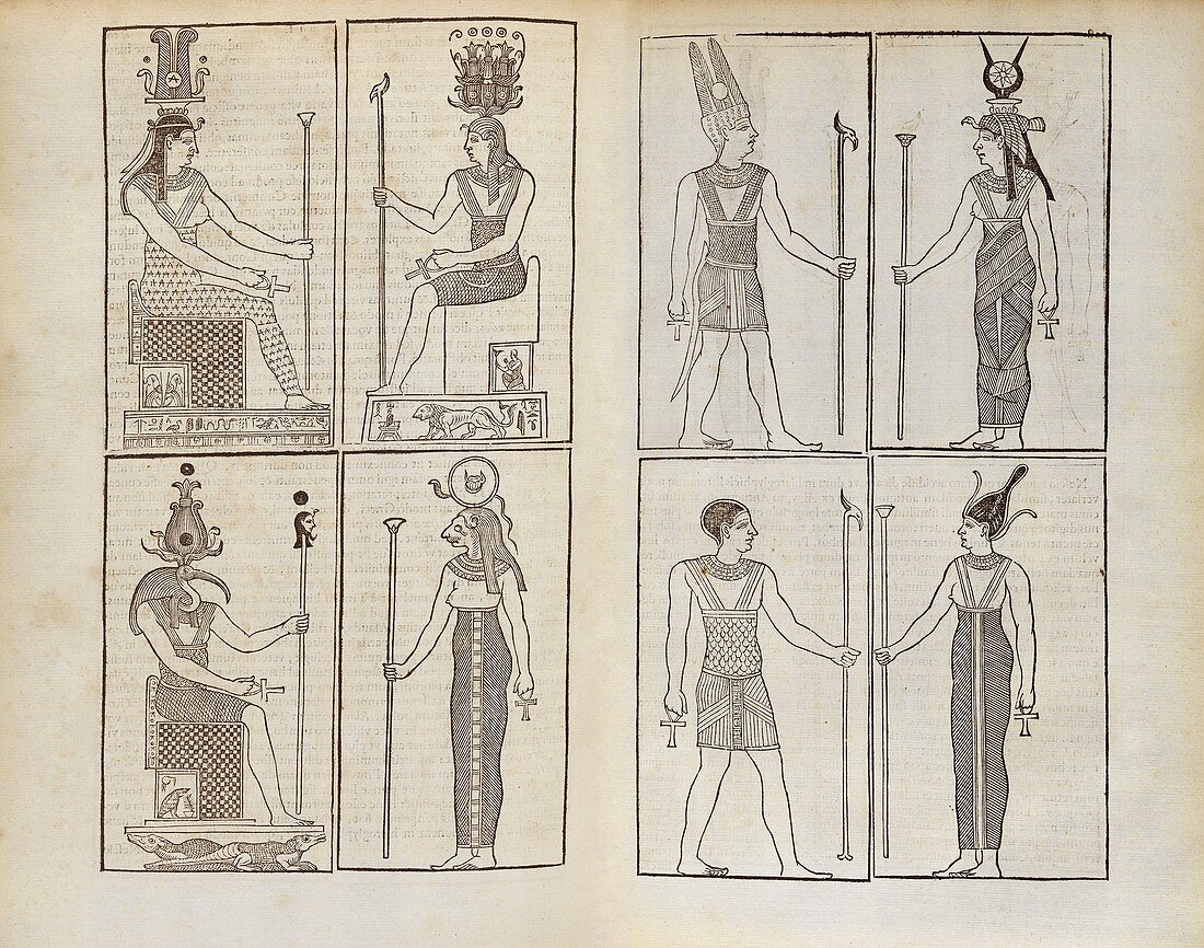 Ancient Egyptian deities,16th century