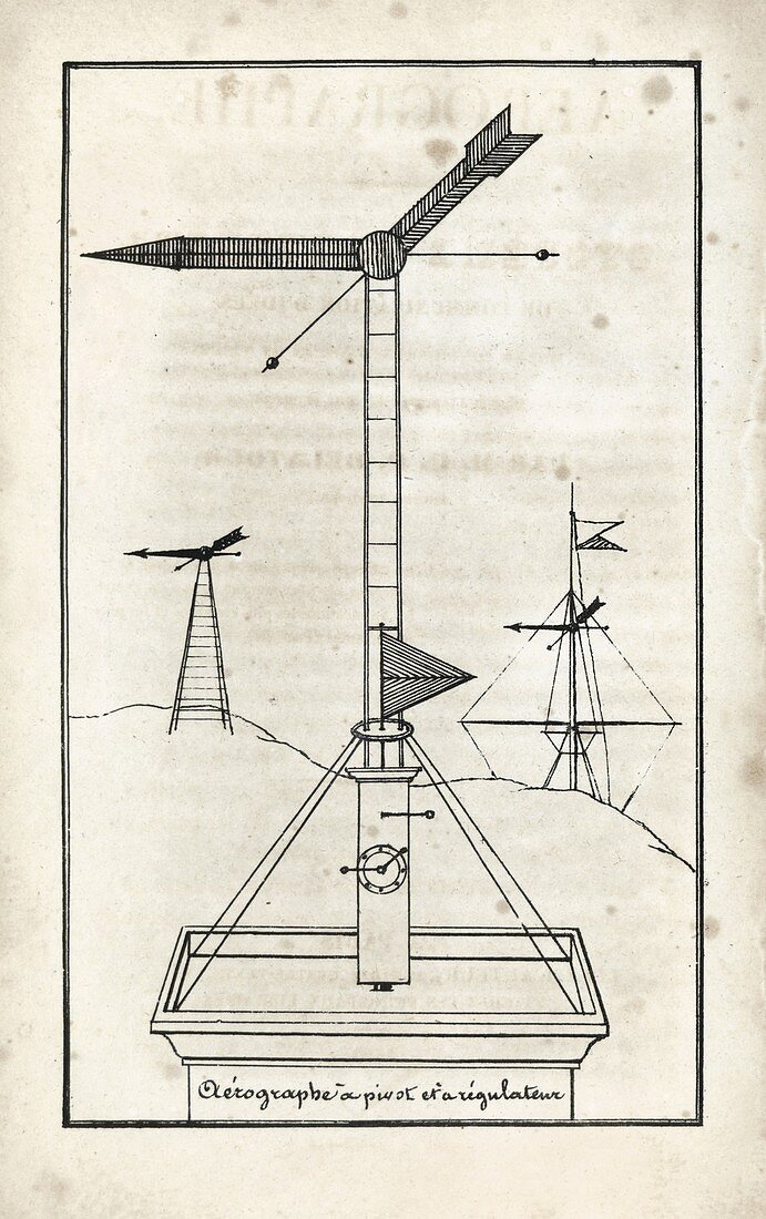 French optical telegraph system,1833