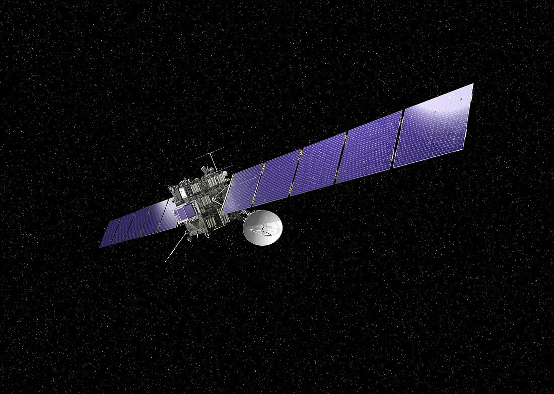 Rosetta spacecraft,artwork