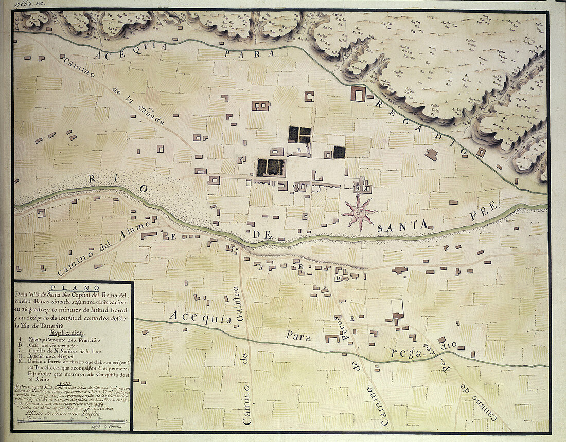 Plan of Santa Fe