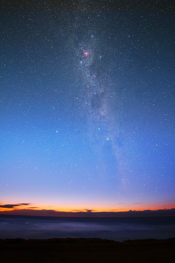 Milky Way at dawn