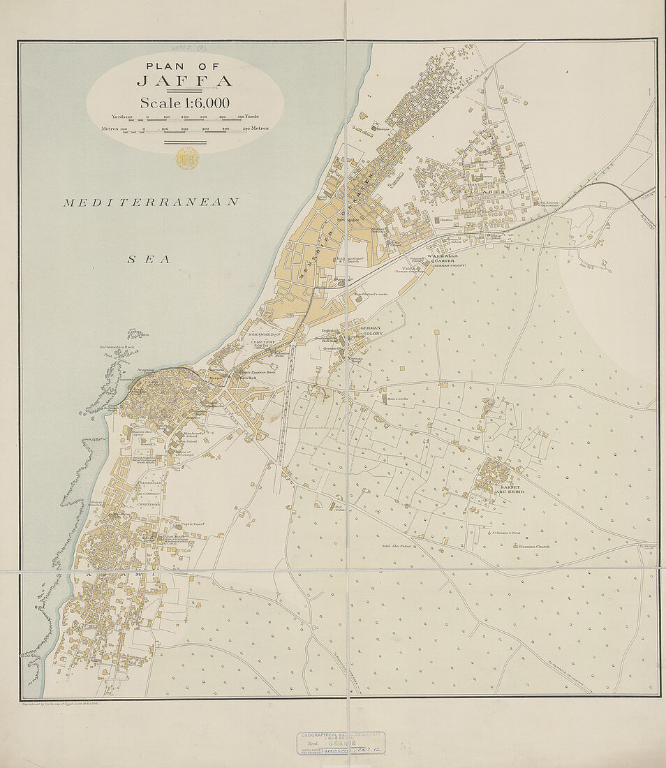 Plan of Jaffa