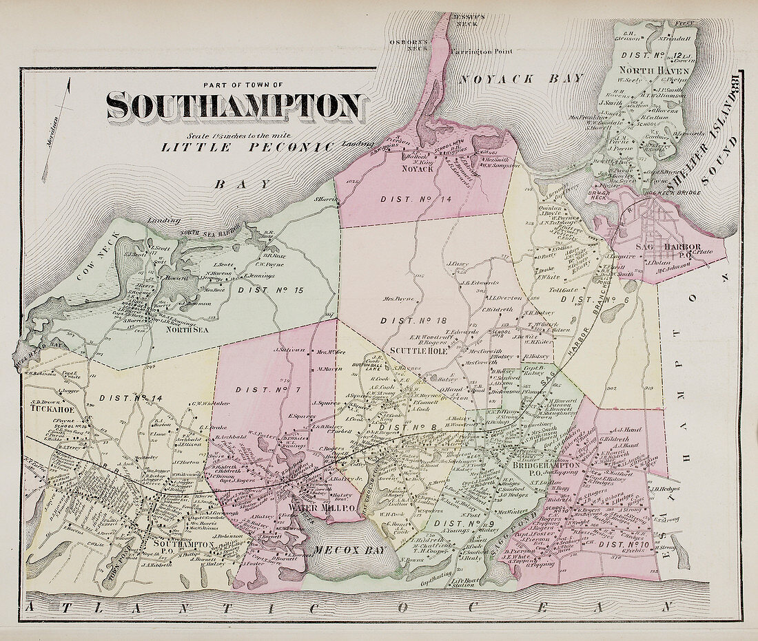 Atlas of Long Island,New York