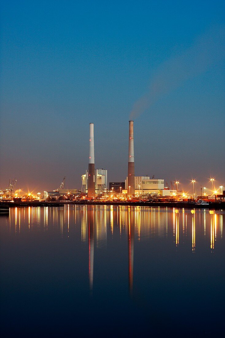 Thermal power station,France