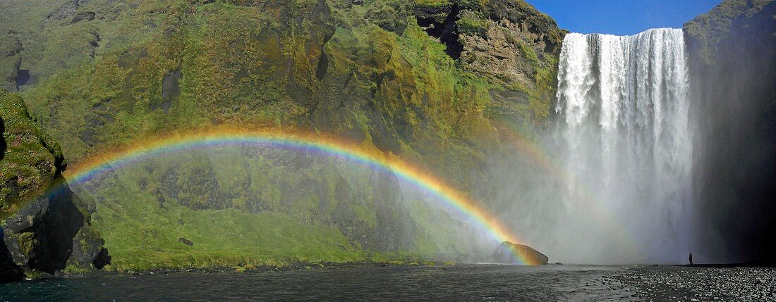 Skogafoss waterfall,Iceland