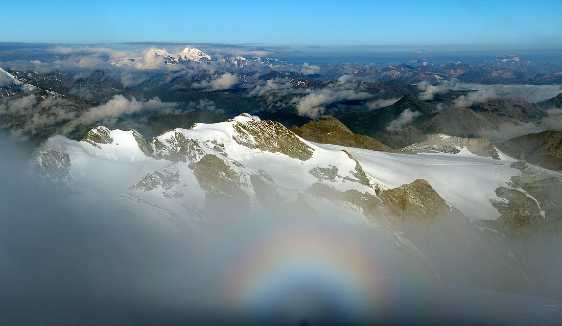 Italian-Swiss Alps,Bernina Range