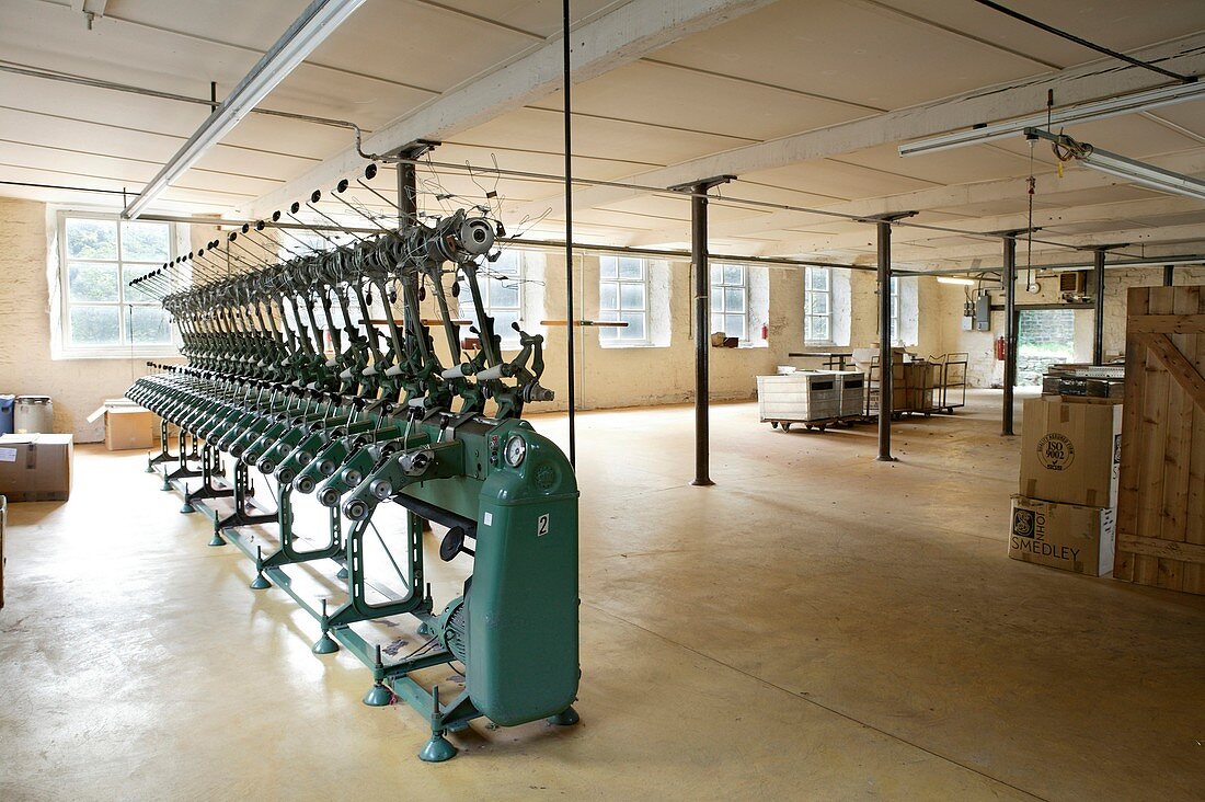 Disused old textile mill