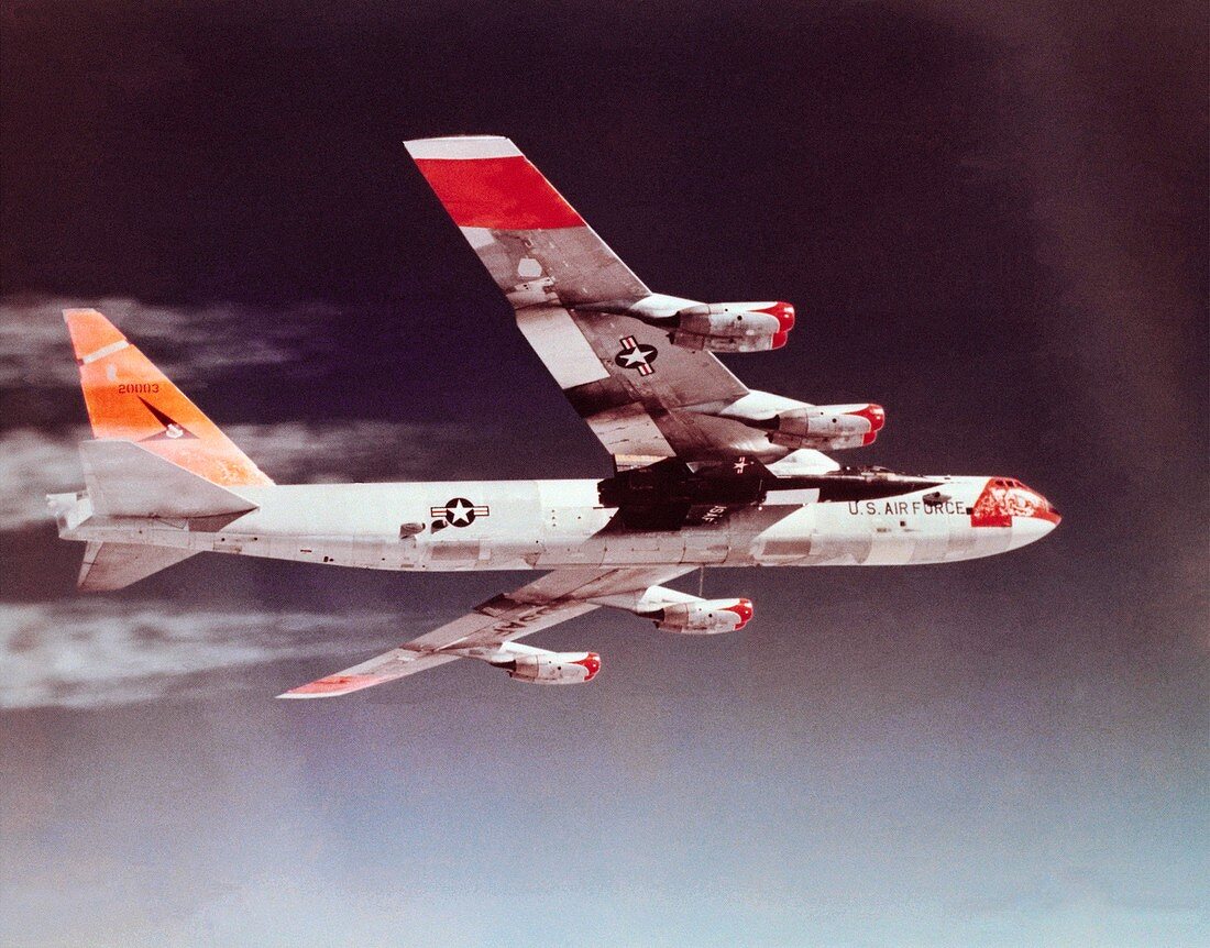 X-15 mated to its mothership B52