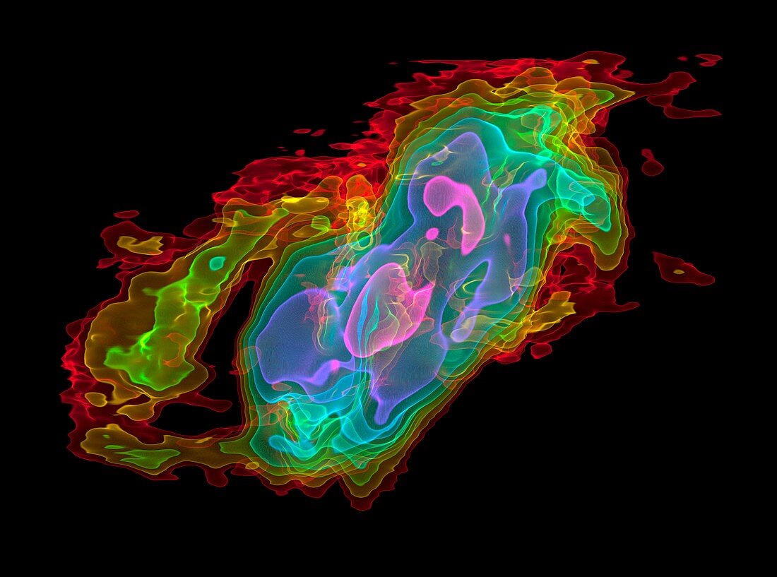 Galactic carbon monoxide,ALMA image