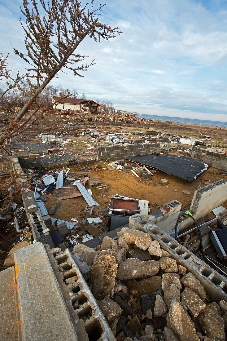 Hurricane Sandy damage