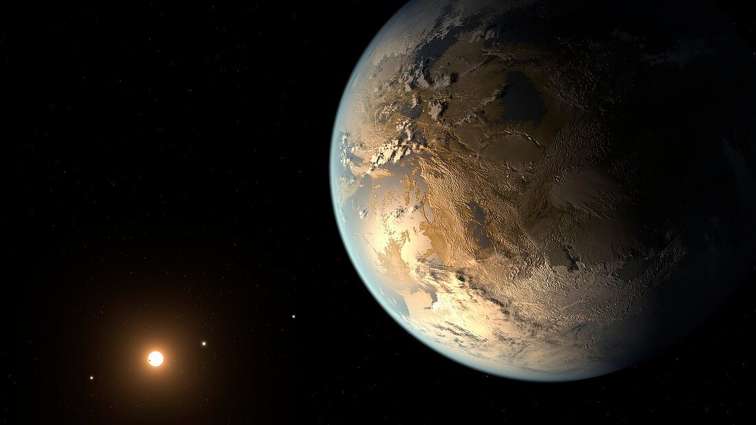 Kepler-186f,artwork