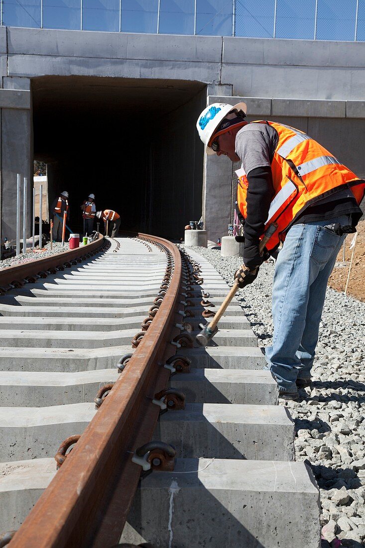 Railway construction