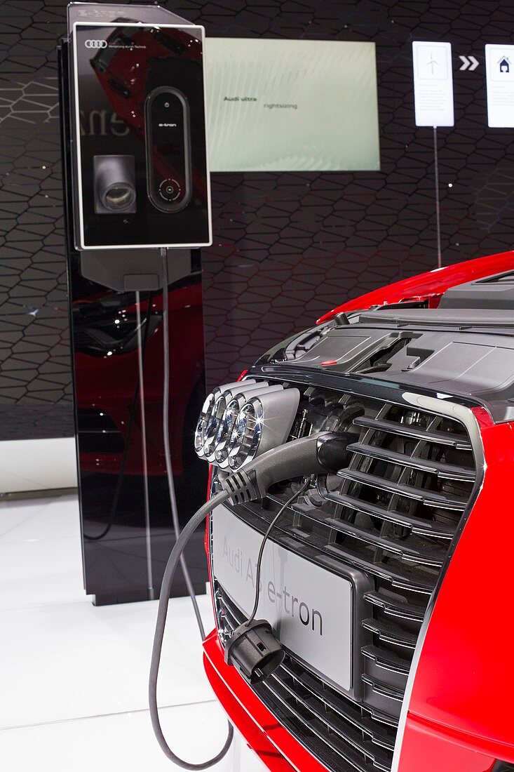 Audi A-3 e-tron electric car