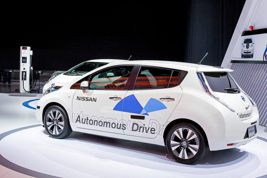 Nissan autonomous drive vehicle