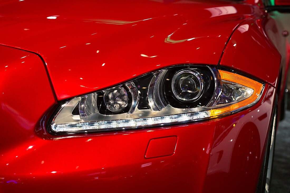 Jaguar XJR headlights